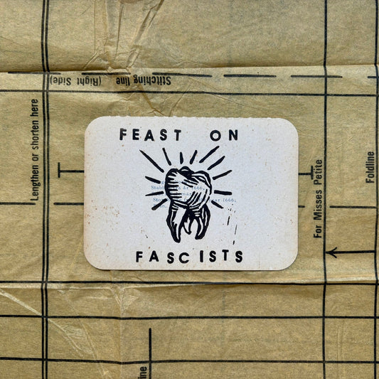 VINTAGE POSTCARD LINO PRINT | Feast - Pulp & Thread