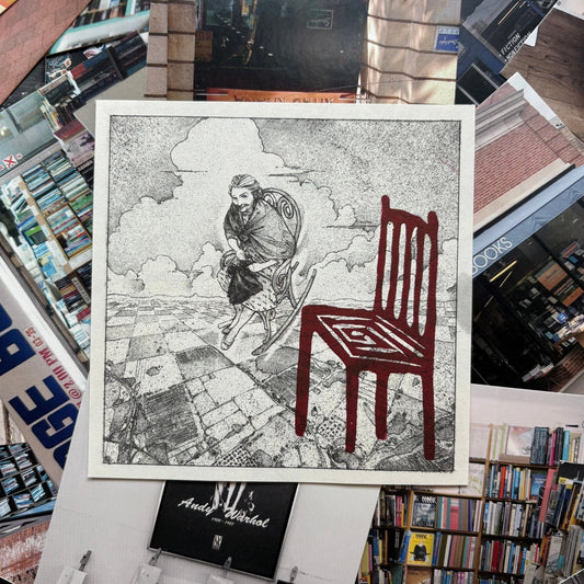 BOOK PAGE LINO PRINT - Seconds | Flying Chair - Pulp & Thread