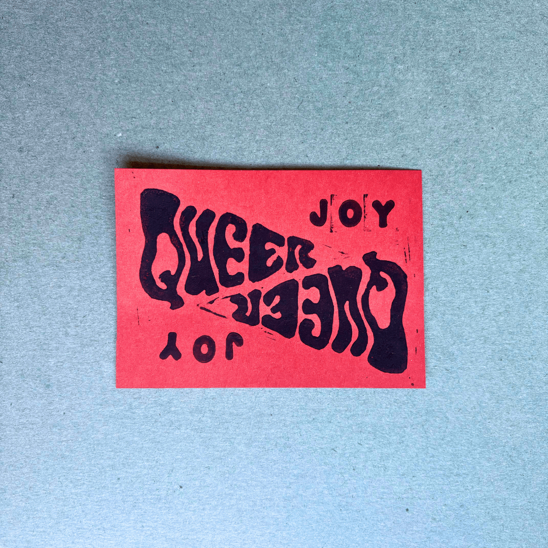 LINO PRINT - Seconds Bundle | Stay Queer - Pulp & Thread