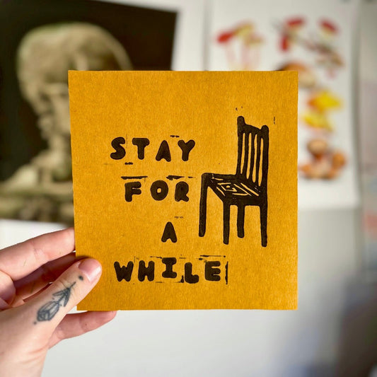 LINO PRINT - Seconds Bundle | Stay Queer - Pulp & Thread