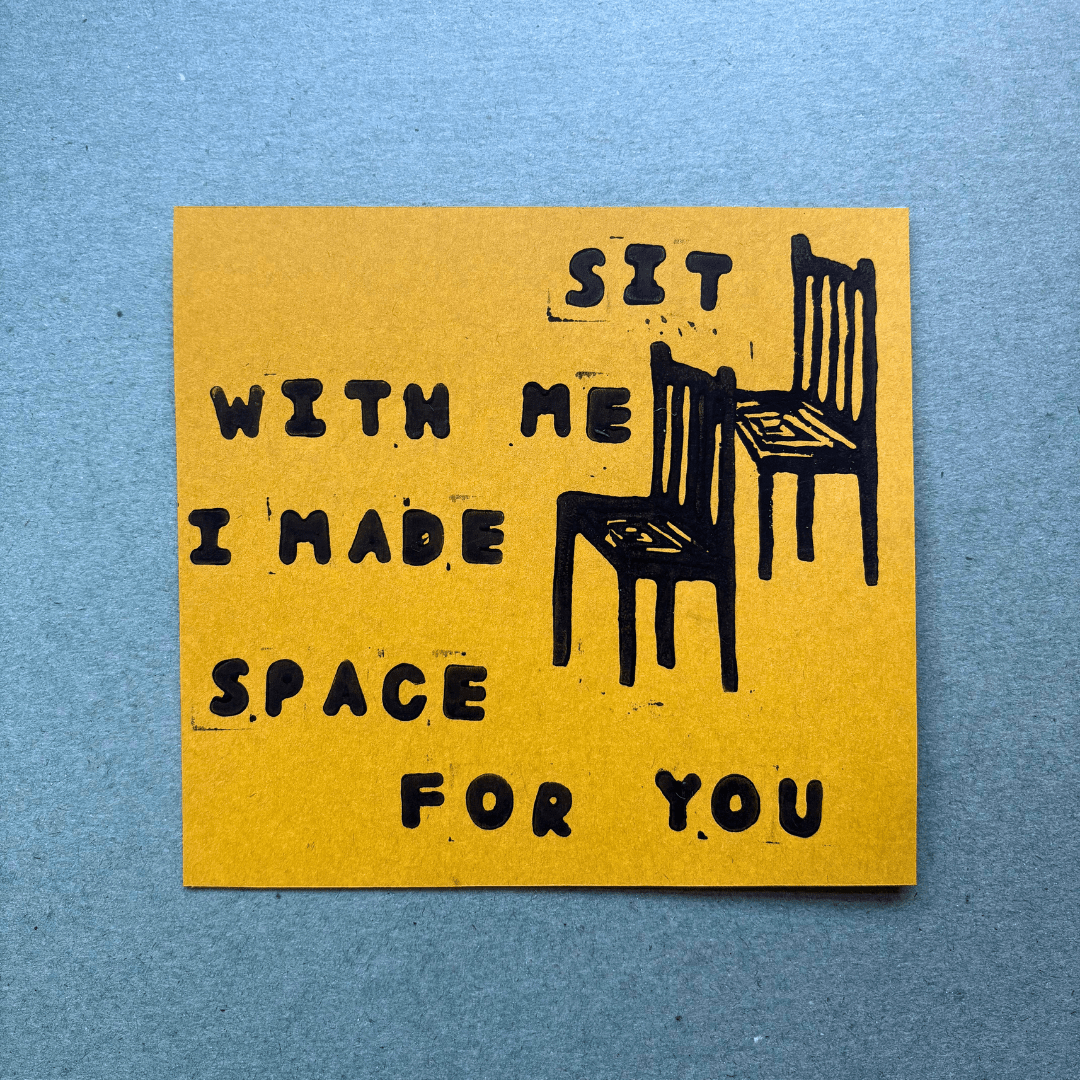 LINO PRINT - Seconds Bundle | Space for Trust - Pulp & Thread